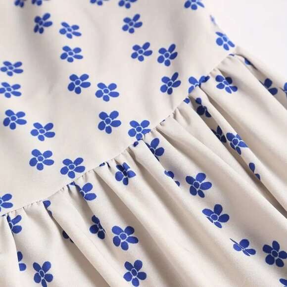 Flower & Fish Cami Dress - Picture 4 of 6